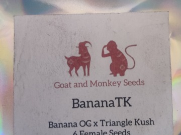 Vente: Goat and Monkey - Banana TK FEMS