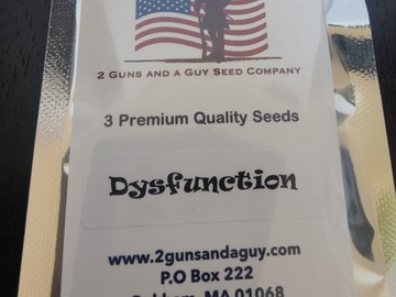 2 Guns and a Guy Seed Co - Dysfunction 3 pack
