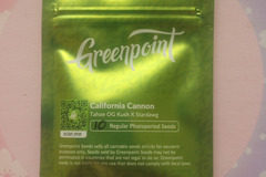 Venta: California Cannon - Greenpoint Seeds