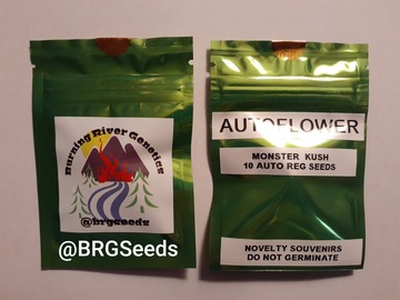 Providing ($): Monster Kush 10 Pack Autoflower Regular Seeds plus Free 4 Pack!!