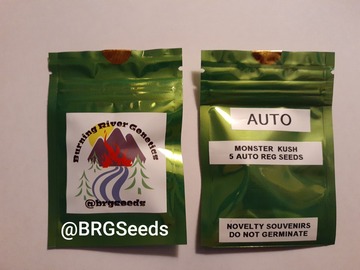 Providing ($): Monster Kush 5 Pack Autoflower Regular Seeds plus Free 2 Pack!! 