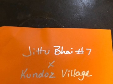 Selling: Jittu Bhai #7 x Kundoz Village