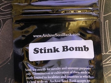Providing ($): Archive Seeds - Stink Bomb