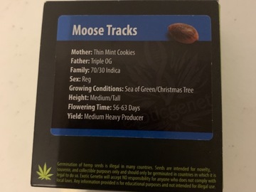 Selling: Moose Tracks