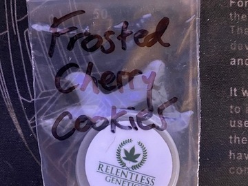 Providing ($): Relentless Genetics - Frosted Cherry Cookies
