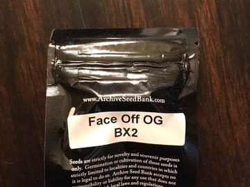 Providing ($): Archive - Face Off Og Bx2