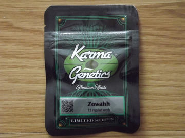 Selling: Karma Genetics Zowahh 12 Regular Seeds