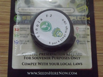 Venta: Seattle Chronic Finola F2 High CBD 5 Regular Seeds