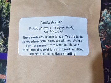 Providing ($): Panda Breath