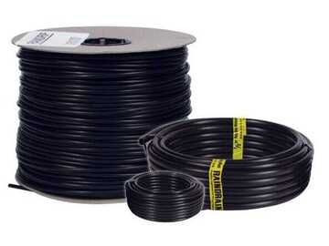 Selling: Hydro Flow Raindrip Black Poly Tubing 3/16 ID x 1/4 OD - By The Foot