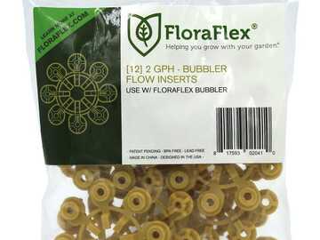 Selling: FloraFlex Bubbler Flow Insert 2 GPH (Bag of 12 Inserts)