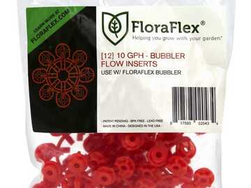 Selling: FloraFlex Bubbler Flow Insert 10 GPH (Bag of 12 Inserts)