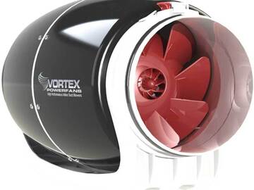 Selling: Vortex S-Line Ultra Quiet Fan 6 inch 347 CFM
