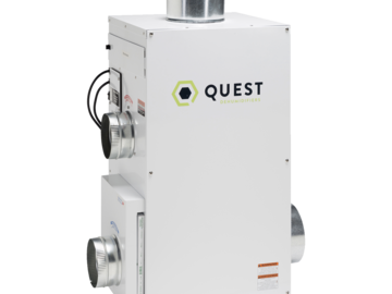 Selling: Quest Desiccant Dehumidifier Dry 132D - 115 Volt - 60Hz - Factory Remanufactured - 3 Year Warranty
