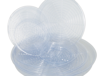 Selling: Clear Premium Plastic Saucer