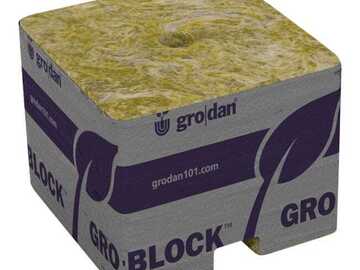 Vente: Grodan PRO Starter Mini-Blocks 1.5 in Unwrapped Commercial 2,250 Per Case