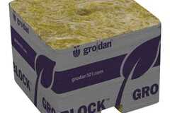 Selling: Grodan PRO Starter Mini-Blocks 1.5 in Unwrapped Commercial 2,250 Per Case