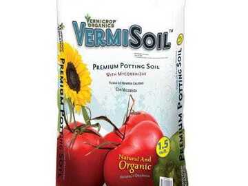 Vente: Vermicrop VermiSoil Premium Potting Soil 1.5 cu ft (55/Plt)