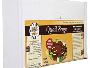 Selling: True Liberty Quail Bags 8 in x 16 in (100/Pack)