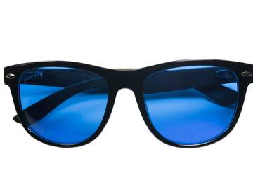 Venta: Summer Blues Optics - Black Frames, Ebony Bamboo Arms | HPS