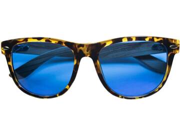 Selling: Summer Blues Optics - Tortoise Frames, Light Bamboo Arms | HPS