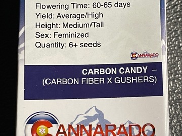 Vente: Cannarado-Carbon Candy