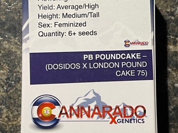 Selling: Cannarado-PB Poundcake