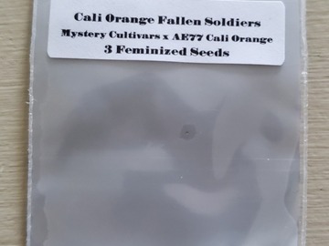 Selling: Humboldt CSI - California Orange Fallen Soldiers