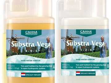 Selling: CANNA Substra Vega - Hard Water A & B