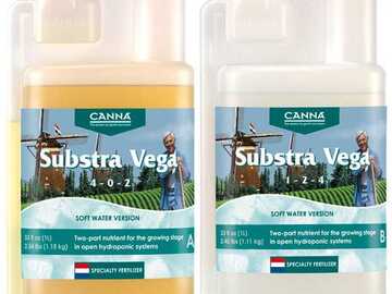 Venta: CANNA Substra Vega - Soft Water A & B
