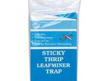 Selling: Sticky Thrip Leafminer Traps -- 5 Pack