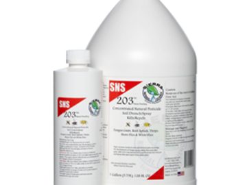 Selling: SNS 203 Concentrated Natural Pesticide Soil Drench and Foliage Spray