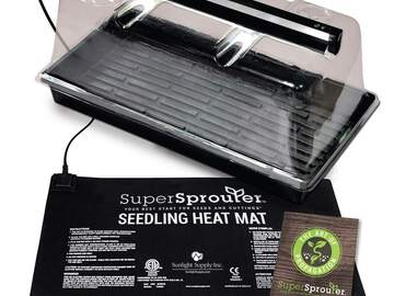 Selling: Super Sprouter Premium Germination & Propagation Kit w/ 7 in Dome & T5 Light
