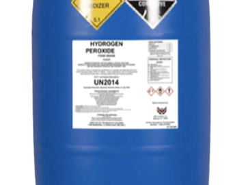 Vente: Hydrogen Peroxide Liquid Oxygen H2O2 34% Food Grade 55 Gallon Bulk Drum