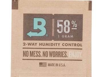 Selling: Boveda 58% 1g Square - 1500 Pack