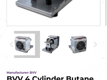 Selling: BVV 4 Cylinder Butane Recovery Pump ITS/ETL to ANSI/ISA Certified